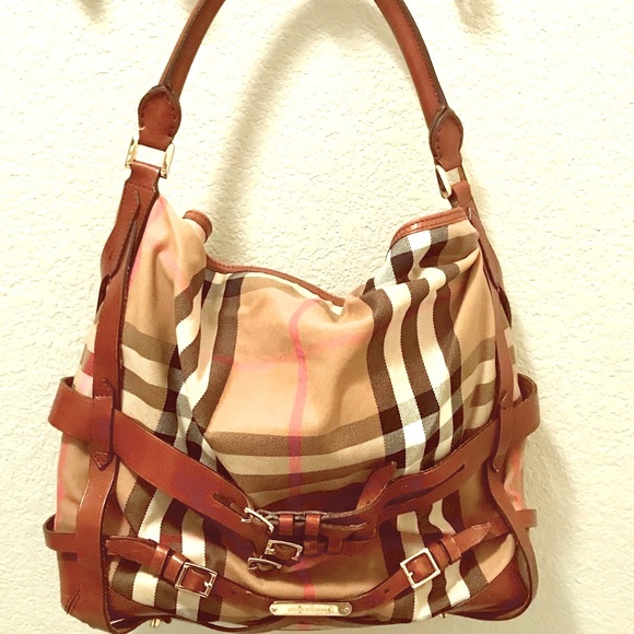 Burberry Handbags - Burberry Bridle Housecheck Large Handbag